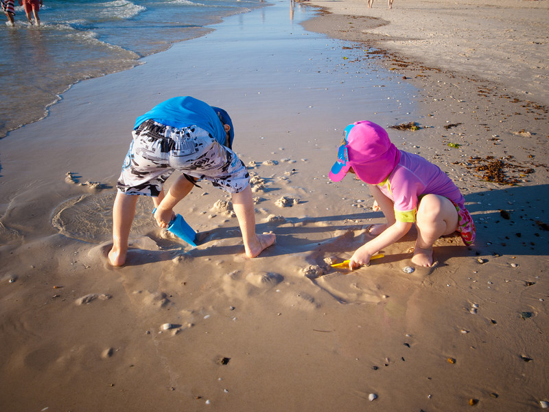 Sand castle time